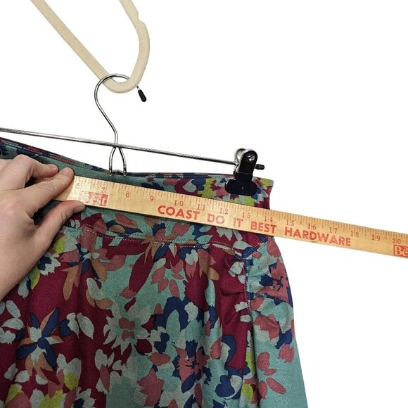 REI‎ Womens Floral Skirt Hidden Zip Pocket sz S Gorpcore Activewear Boho Casual - Picture 6 of 8